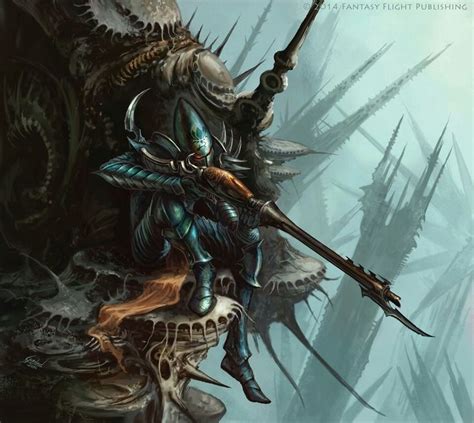 Pin By Khainite On Dark Eldardrukhari Warhammer 40k Artwork Dark