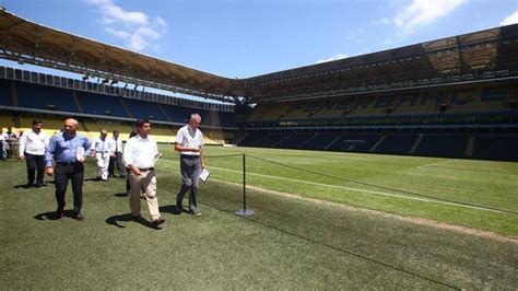 UEFA dan Ülker Stadı na ziyaret Fanatik Gazetesi Fenerbahçe FB