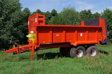 Rozrzutnik Obornika 14 Ton Skorupowy N250S 6 BIZON Roltrans