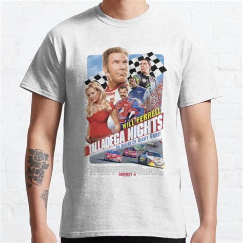 "Talladega Nights Poster" T-shirt by EllCreative | Redbubble