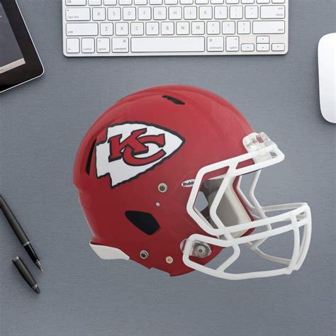 Kansas City Chiefs: Helmet - Officially Licensed NFL Removable Adhesive ...