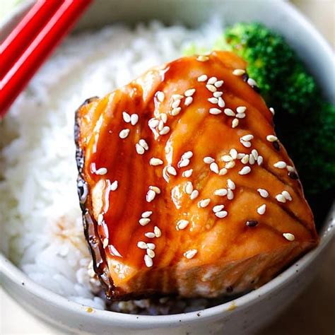 Salmon Teriyaki (Easy Teriyaki Salmon Recipe) - Rasa Malaysia