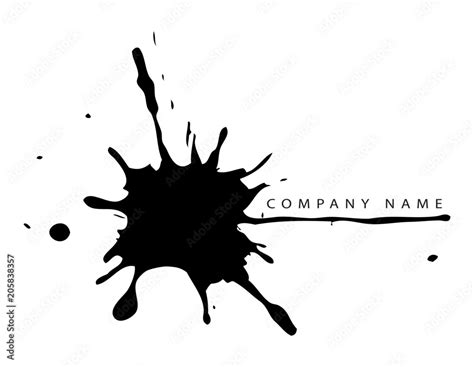 Splash logo Stock Vector | Adobe Stock
