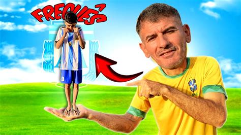 Apanhei Feio Do Meu Pai No Futebol Gol A Gol Youtube