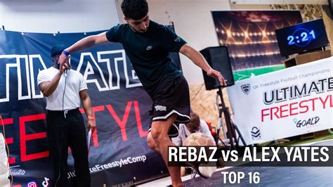 Rebaz Vs Alex Yates Top 16 Ultimate Freestyle 2023 YouTube