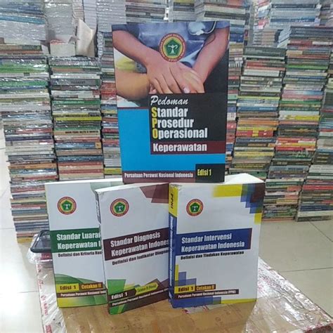 Jual PAKET 4 BUKU PPNI SPOK SDKI SLKI SIKI EDISI 1 CETAKAN 123 REVISI