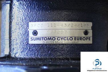 Sumitomo Cyclo Xfcg Planetary Gearbox Platinum