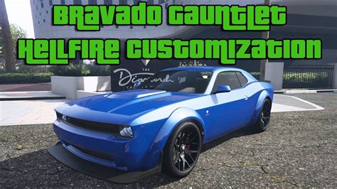 Gta Bravado Gauntlet Hellfire Customization Youtube