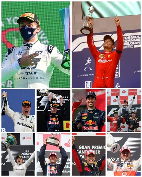 F1's 10 newest winners and their first win : r/formula1