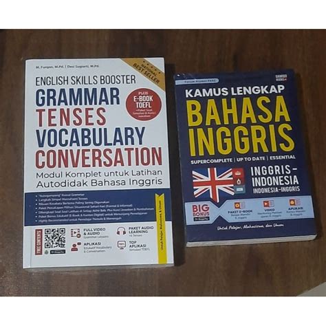 Jual Kamus Lengkap Bahasa Inggris Grammar Tenses Vocabulary