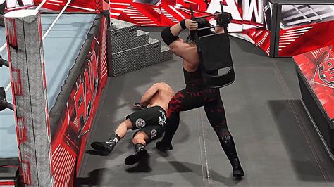 Full Match Brock Lesnar Vs Kane Wwe Extreme Rule Match June