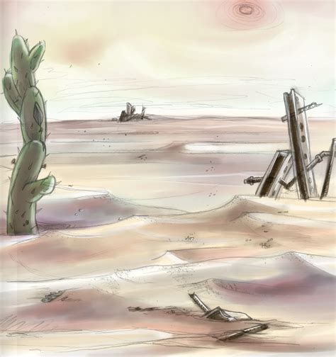 Wasteland Concept Art by RinTheYordle on DeviantArt