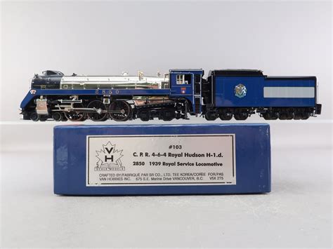 Ho Brass Model Vh Van Hobbies Cpr Canadian Pacific H1d 4 6 4 Royal