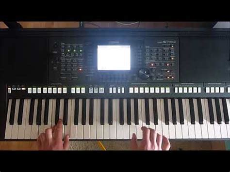 W moim ogródecku Rokiczanka YAMAHA PSR S750 YouTube