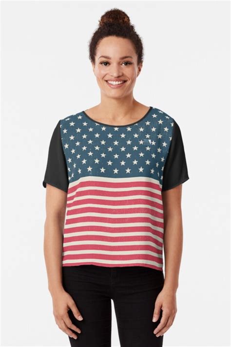 July 4th Independence Day Chiffon Top By Mochiron Fourth Of July