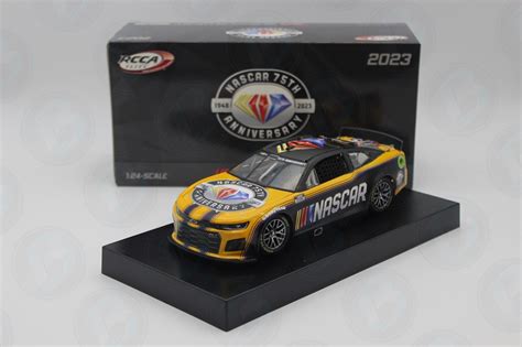 2023 Nascar 75th Anniversary Chevrolet Camaro Zl1 1le 124 Elite Nascar