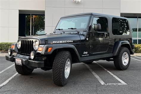 48k Mile 2006 Jeep Wrangler Unlimited Rubicon 6 Speed For Sale On Bat Auctions Sold For