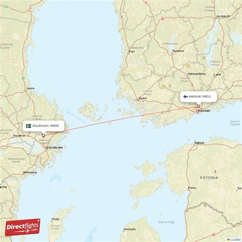 Direct Flights From Helsinki To Stockholm Hel To Arn Non Stop