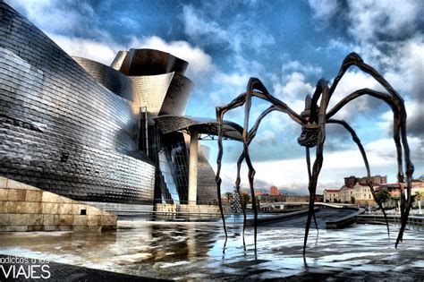 ¿una Araña En El Museo Guggenheim De Bilbao ~ Adictos A Los Viajes