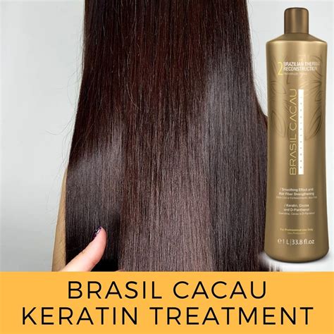 Brasil Cacau Thermal Reconstruction Strongest Brazilian Straightener Br Keratin