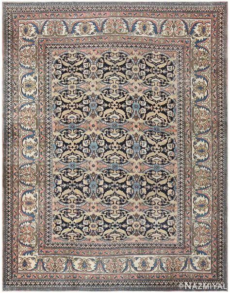 Fine Allover Floral Design Antique Persian Khorassan Rug