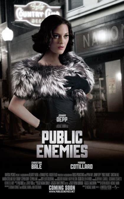 Poster 1 Nemico Pubblico Public Enemies