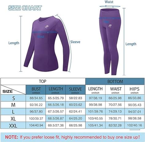 Meethoo Womens Thermal Underwear For Women Winter Warm Base Layer Compression Set Fleece Lined