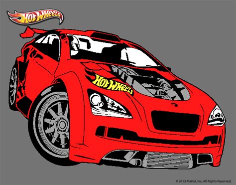 Dibujo De Hot Wheels Megane Trophy Pintado Por Cortijo En Dibujos Net