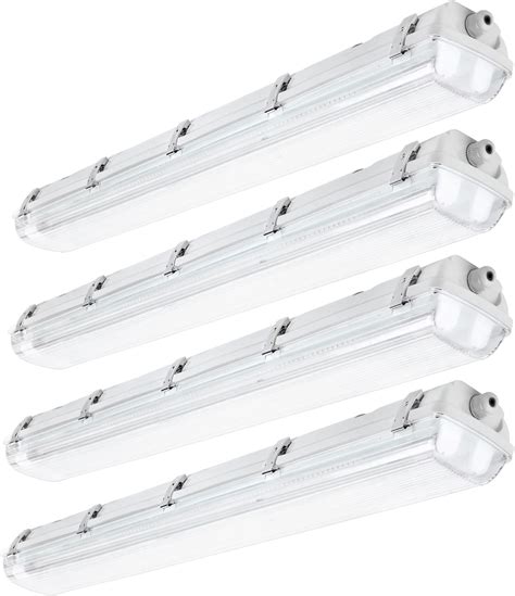 Brillihood Led Vapor Proof Ft Light Fixture Watt Lm K