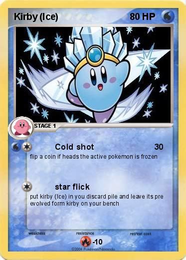 Pokémon Kirby Ice Cold Shot My Pokemon Card