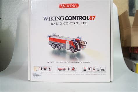 Wiking Fw Panther X Rosenbauer Mit Fb Neu Gearontologist