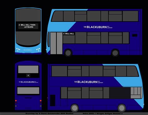 The Blackburn Bus Company Fictional Sketched By Karol Flickr