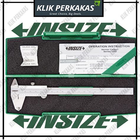 Jual Vernier Caliper Insize S Sigmat Insize Shopee Indonesia