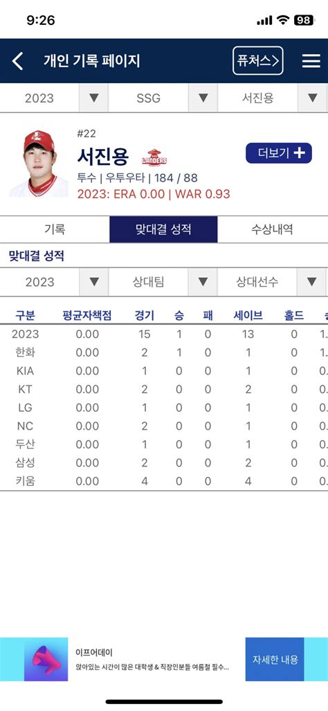 Pgr21 스포츠 KBO 현재 크보 최강 마무리