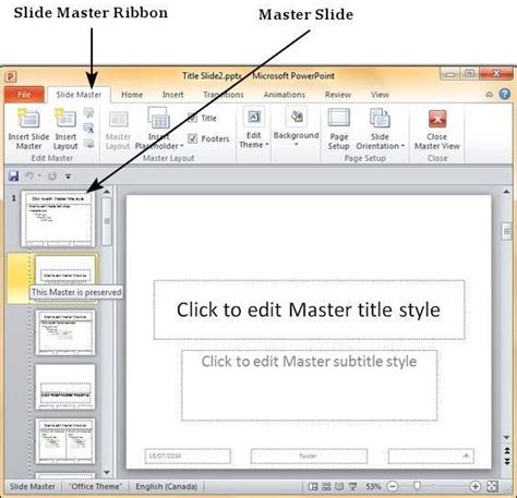 How to use slide master in powerpoint 2010 - snobee