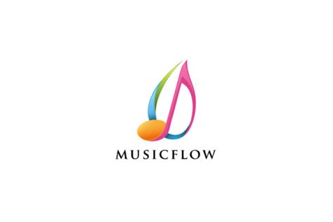 Music Flow Logo Template Graphic By Storictype Creative Fabrica