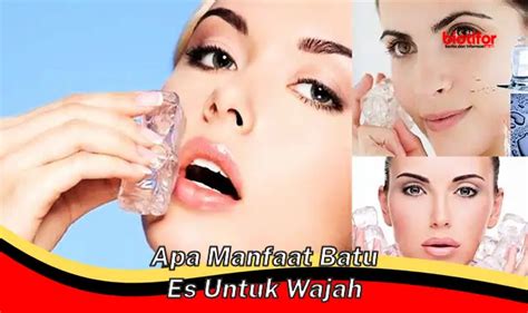 Manfaat Batu Es Untuk Wajah Yang Belum Banyak Diketahui Biotifor