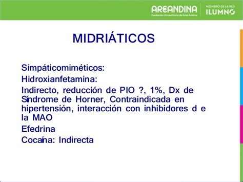 Midriáticos Ciclopléjicos Fármacos Para Diagnóstico Ocular 2015 Final