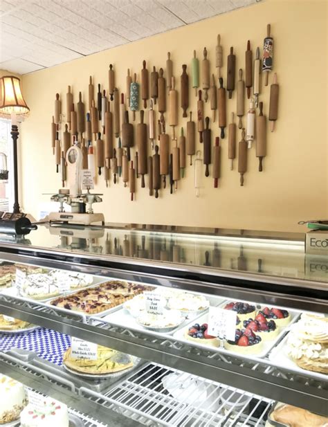 Rolling Pins Hang From Ceiling Inside Beijing Bakery By B L U E