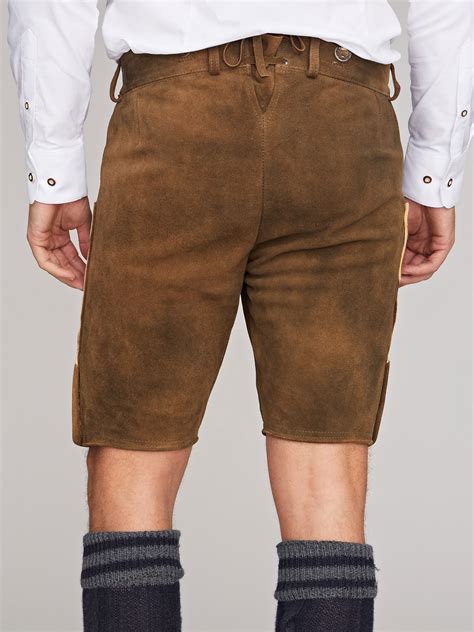 Antikbraune Lederhose Limberry