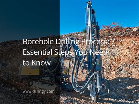 Borehole Drilling Machine Manufacturer - Drillrigy