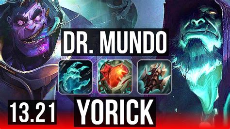 Mundo Vs Yorick Top 518 22m Mastery 600 Games Na Master