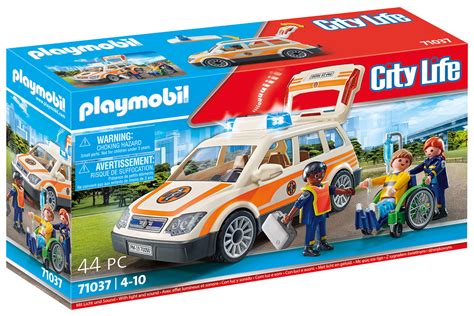 Playmobil City Life Pas Cher Voiture De M Decin D Urgence