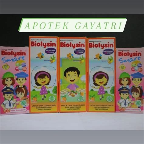 Jual Biolysin Multivitamin Smart Syrup Rasa Jeruk Ml Shopee