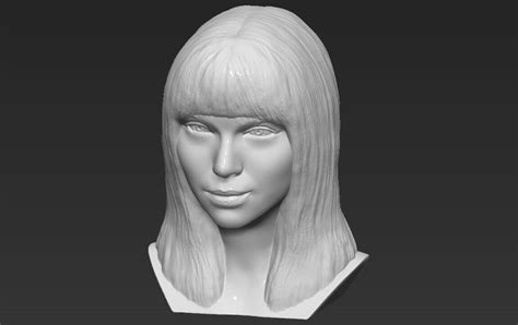 Taylor Swift Bust 3d Model By Printedreality