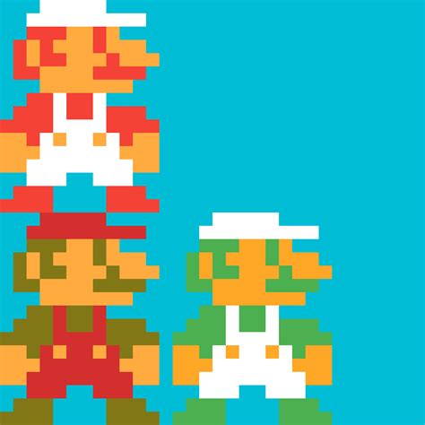 Pixilart Mario Sprites 1 By Dastupidtrio