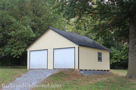 24x24 Two Story Garage With Cape Cod Dormers Metal Roof Heritage