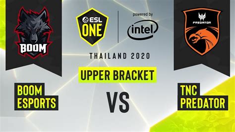 Dota Tnc Predator Vs Boom Esports Game Esl One Thailand