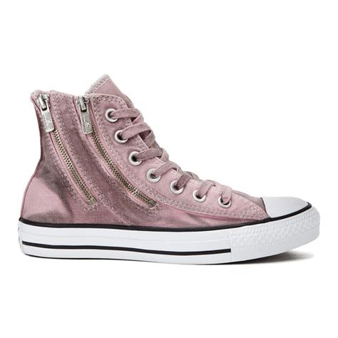 Converse Womens Chuck Taylor All Star Dual Zip Wash Hi Top Trainers