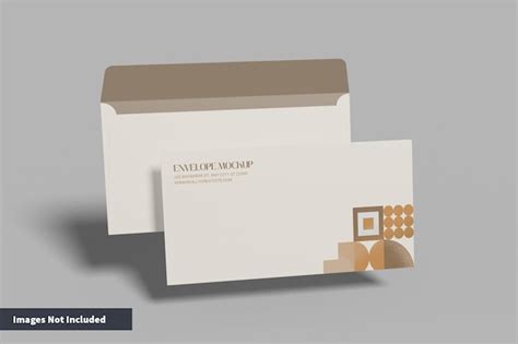 Premium PSD | Business envelope mockup